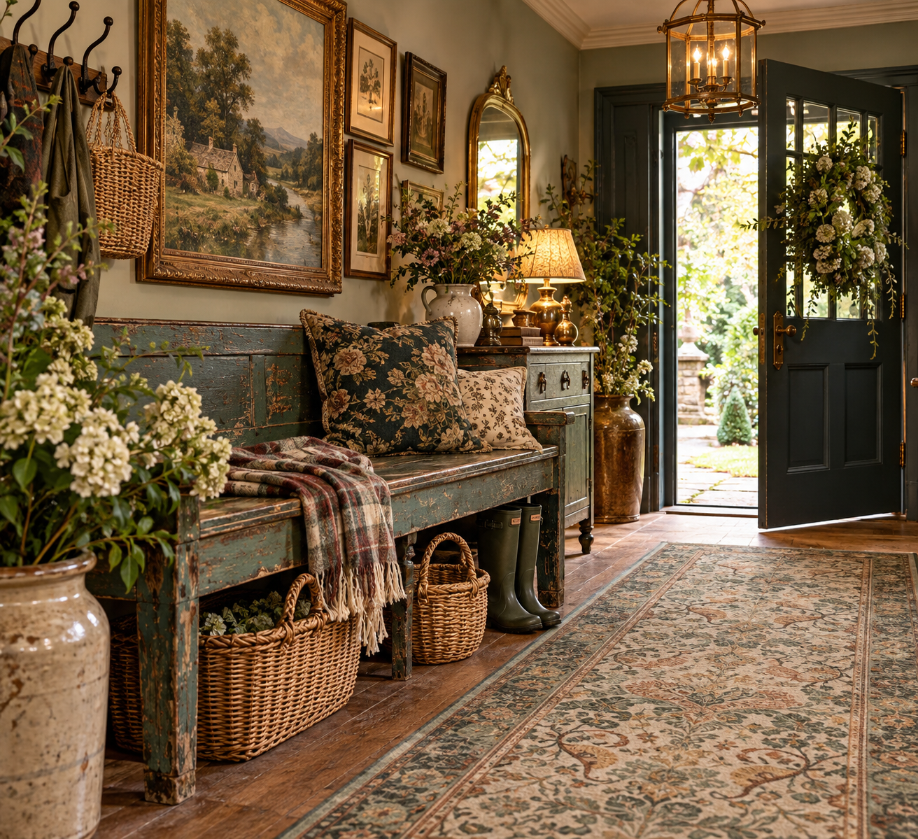7 Ways to Make an Entryway Feel Like an Old English Cottage
